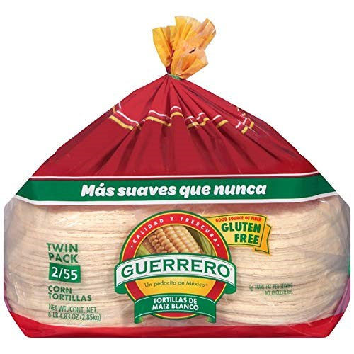 Guerrero Tortillas de Maiz Blanco Corn 5.5