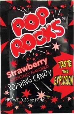 Pop Rocks Strawberry popping candy 0.33oz/9.5g