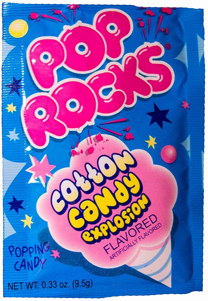 Pop Rocks Cotton Candy 0.33oz/9.5g