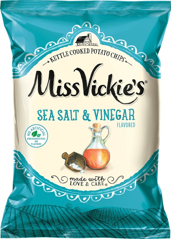 Miss Vickies Chips Sea Salt & Vinegar 1.375oz/38.6g