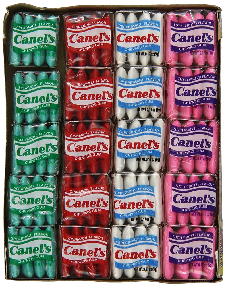 Canels 4pc Gum 20pk 3.53oz/100g