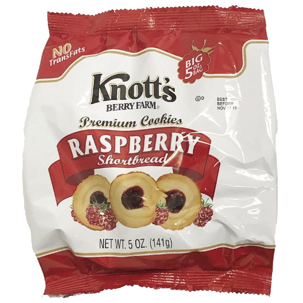 Knotts Berry Farm Raspberry Shortbread 5oz/141g