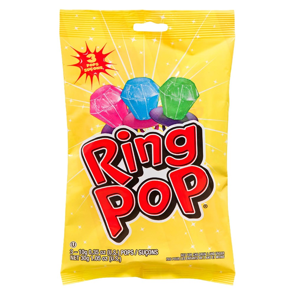 Ring Pops 3Pk 1oz/28g