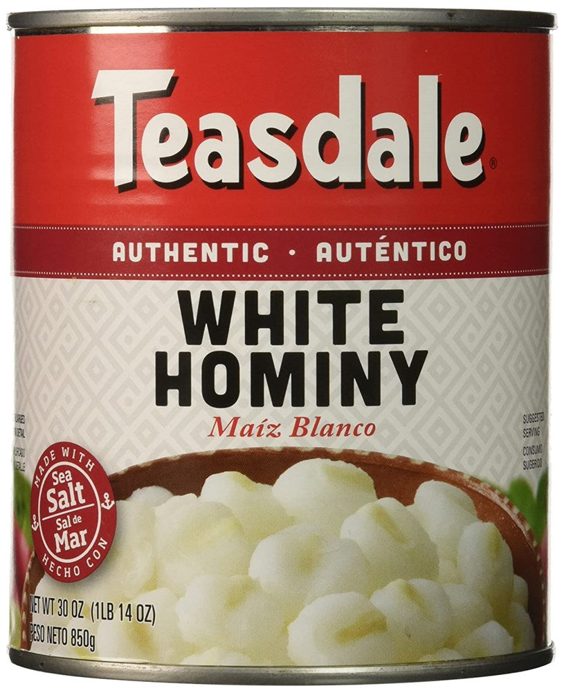 Teasdale Mexican Style Hominy 30oz/850g