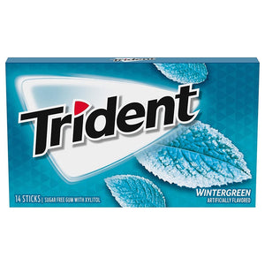 Trident 14 stick Gum - Wintergreen