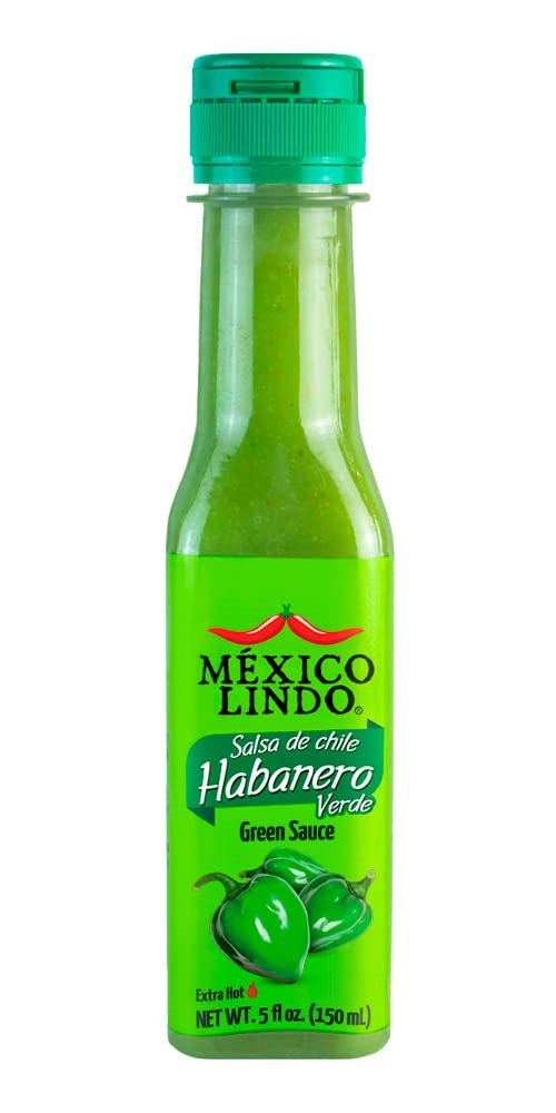 Mexico Lindo Salsa Habanera Verde Sauce 5fl/150ml