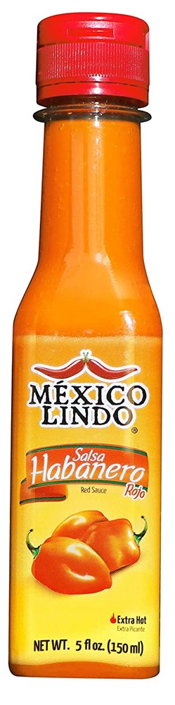 Mexico Lindo Salsa Habanero Rojo Red Sauce 5fl/150ml