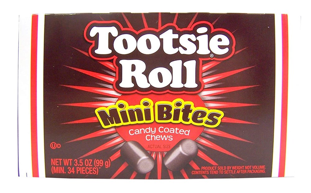 Tootsie Roll Mini Bites TBX 3.5oz/99g