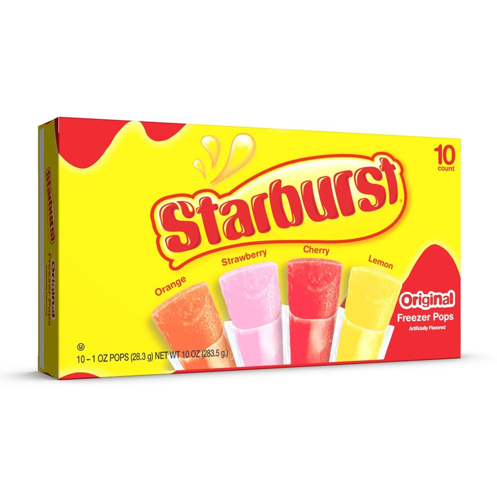 Starburst Freezer Pops 10pk 10oz/283.5g