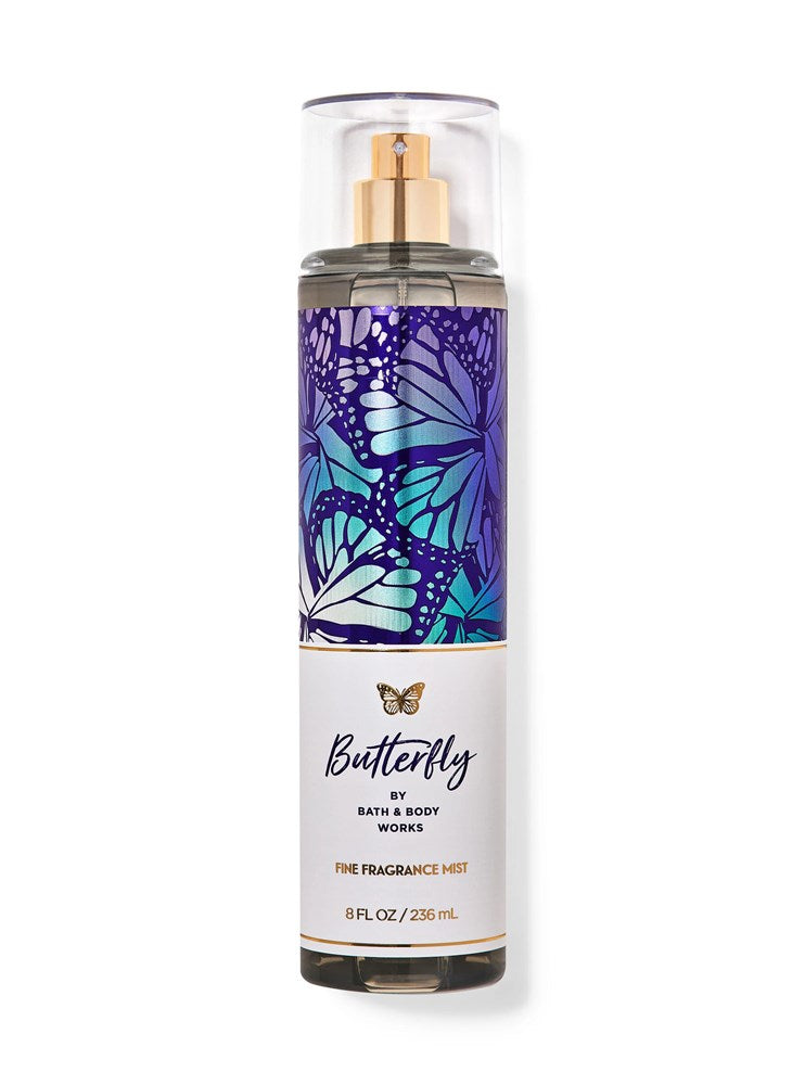 B&BW Fragrance Mist Butterfly by Bath & Body Works 8floz/236ml