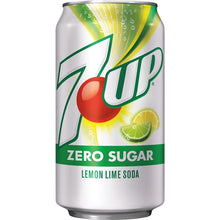 Load image into Gallery viewer, 7Up Lemon Lime Zero 12floz/355ml

