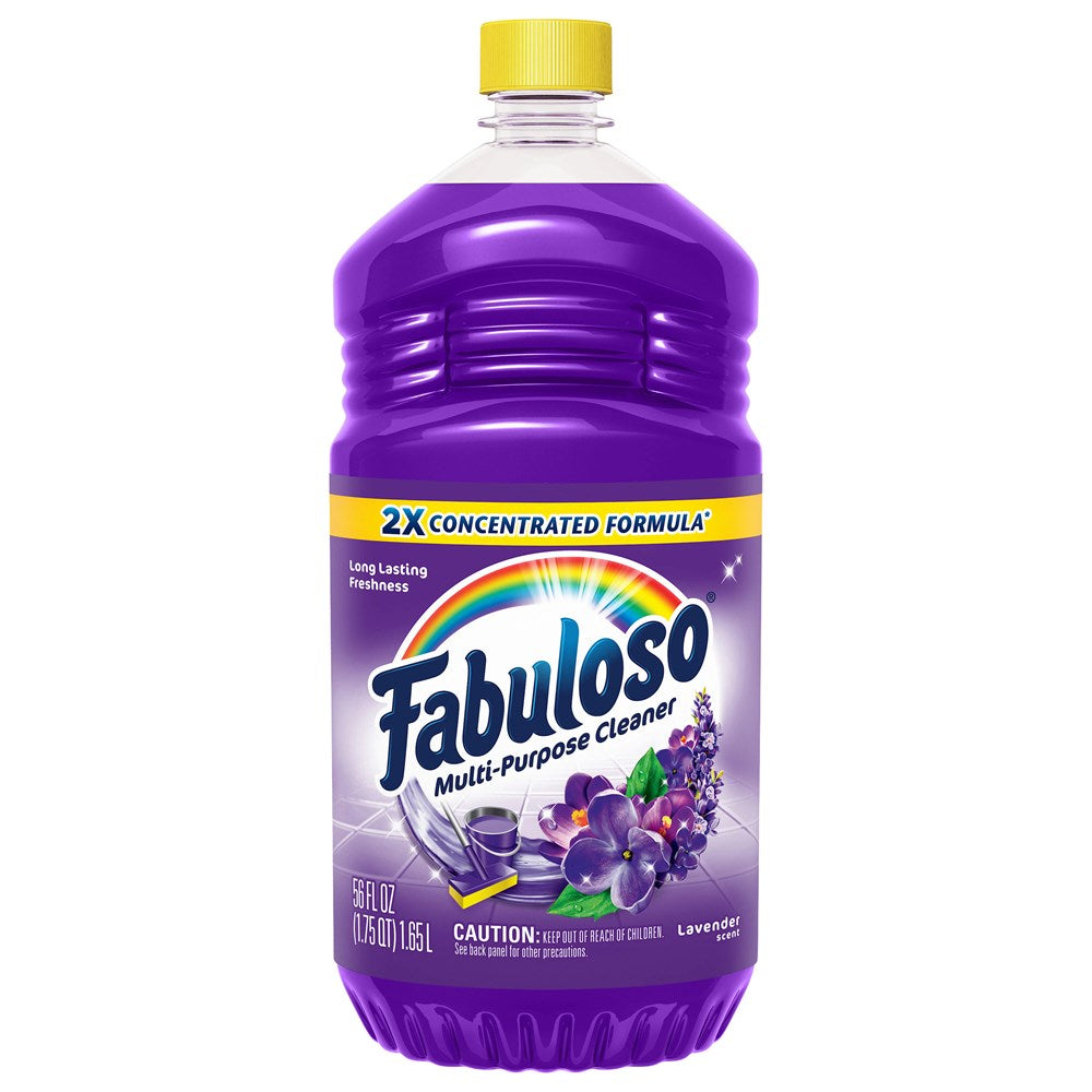 Fabuloso Multi Purpose Cleaner Lavender 2 x Concentrated 56oz/1.65L