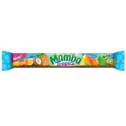 Mamba Fruit Chews  Tropics 18s 2.8oz/79.5g