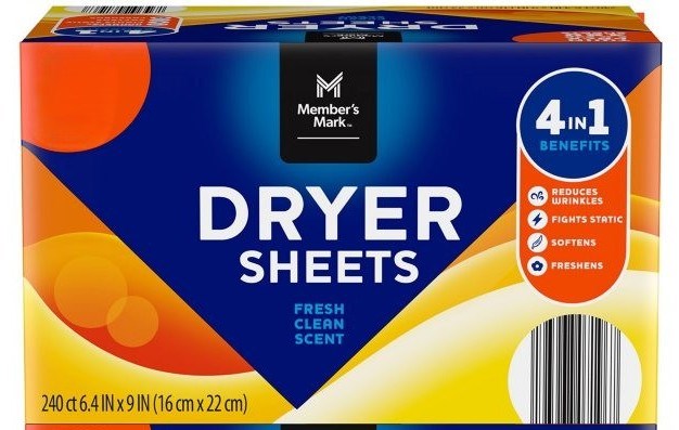 Members Mark Dryer Sheets 240 sheets