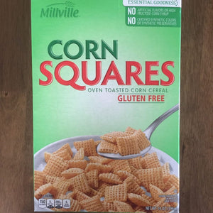 Millville Corn Squares Cereal 14oz/396g