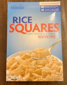 Millville Rice Squares Cereal 12.8oz/362g