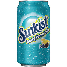 Load image into Gallery viewer, Sunkist Berry Lemonade can 12floz/355ml

