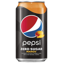 Load image into Gallery viewer, Pepsi Mango Zero can 12floz/355ml
