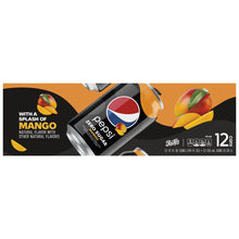 Load image into Gallery viewer, Pepsi Mango Zero can 12floz/355ml
