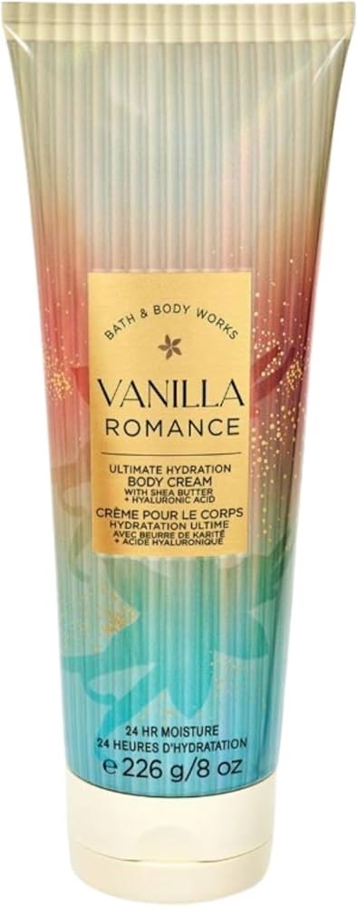 B&BW Body Cream Vanilla Romance 8oz/226g Bath & Body Works