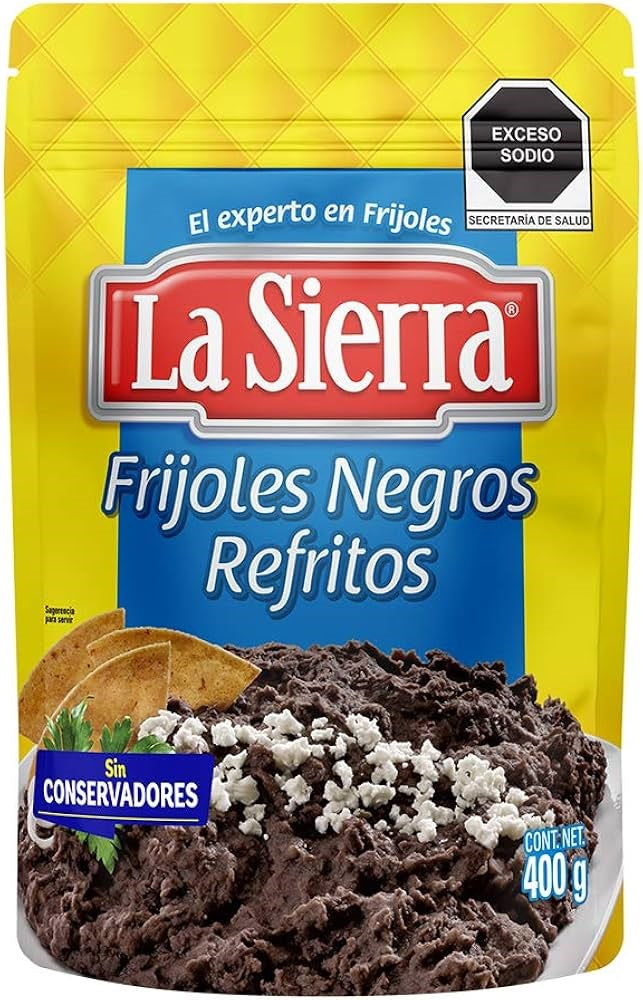 La Sierra Refried Black Beans 400g (Best by Sept 2025)