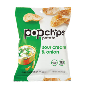 PoPchips Sour Cream & Onion .8oz/22.6g
