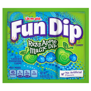 Fun Dip Razz Apple Magic Dip Candy .43oz/12.1g
