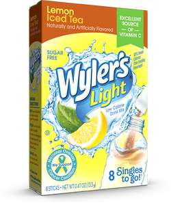 Wylers Lemon Iced Tea 8 Singles to go STG 0.47oz/13.3g