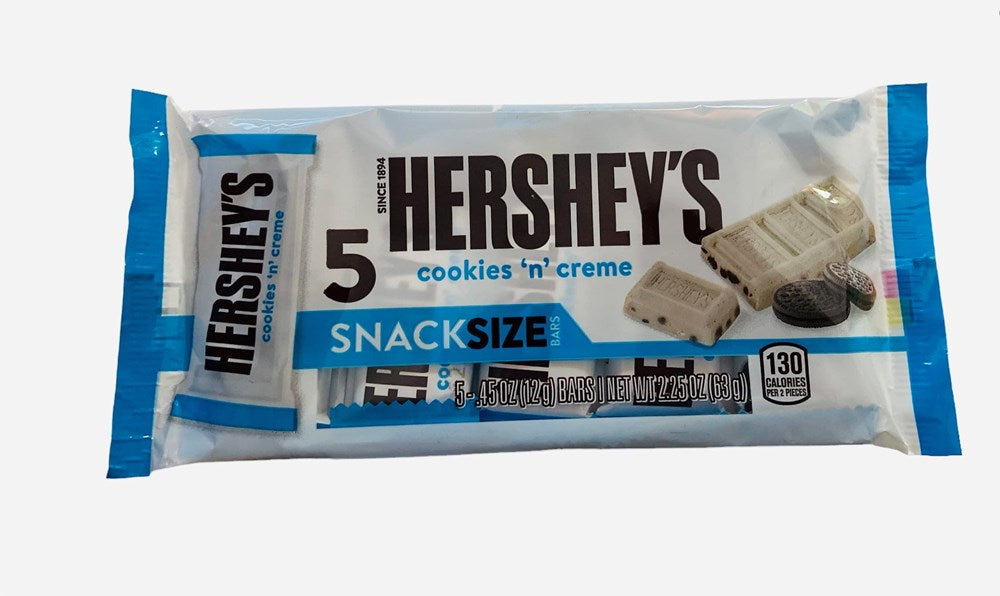 Hersheys Cookies & Creme Bar 5pk@2.25oz/63.7g (Best By April 2024)