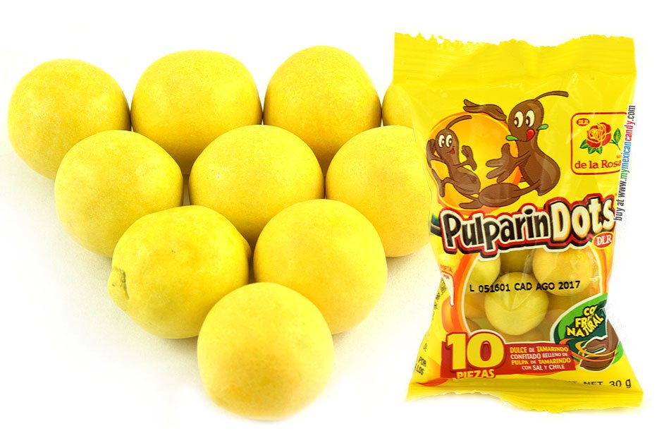 De La Rosa Pulparin Dots Tamarind Original 1.07oz/30g