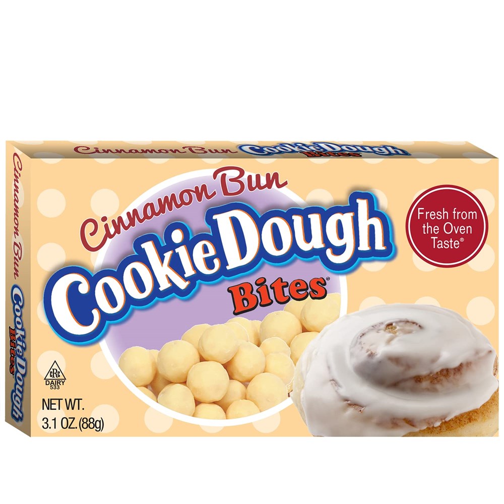 Cookie Dough Bites Cinnamon Bun TBX