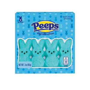 Peeps Bunnies Blue 8pk 3oz/85g