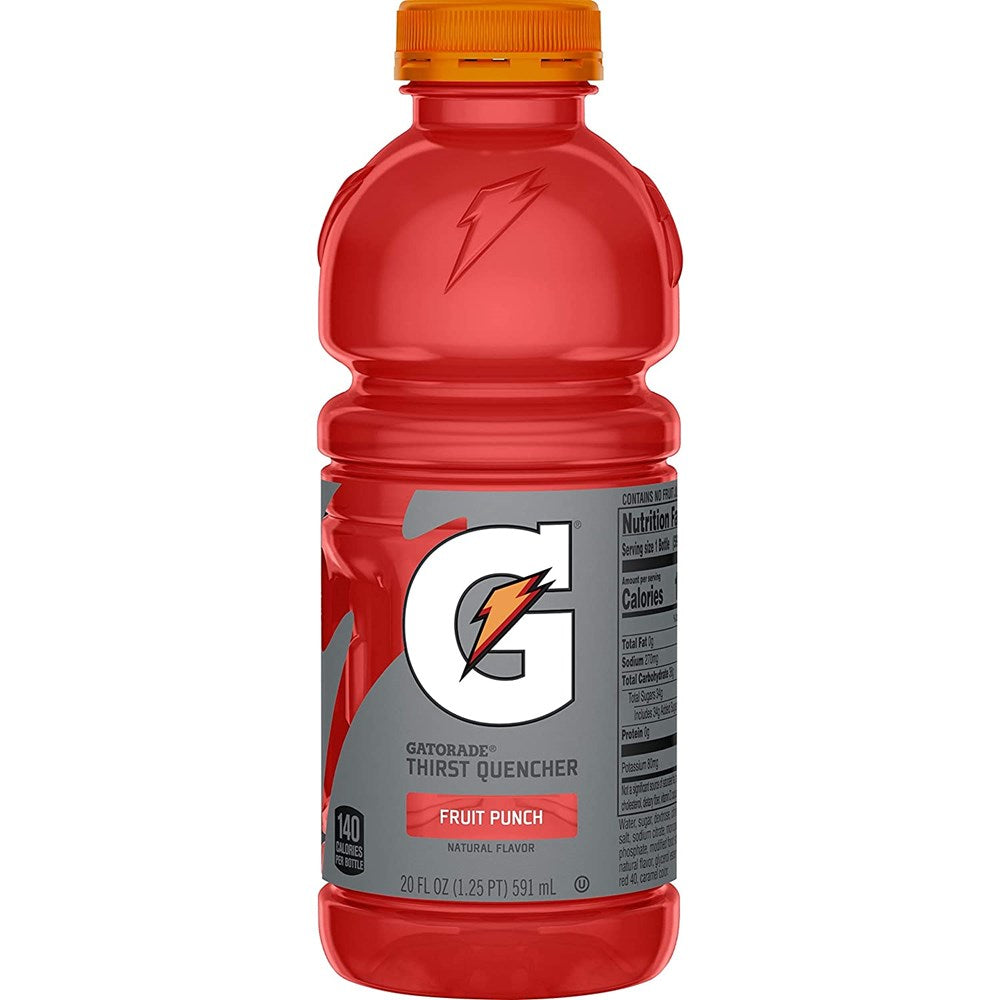 Gatorade Fruit Punch 20floz/591ml