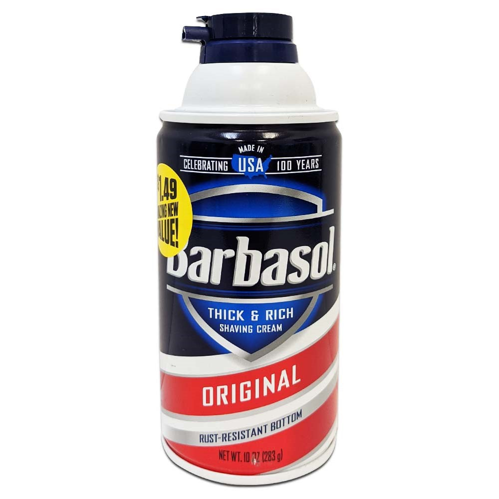 Barbasol Red Shaving Cream Original 10oz/283g