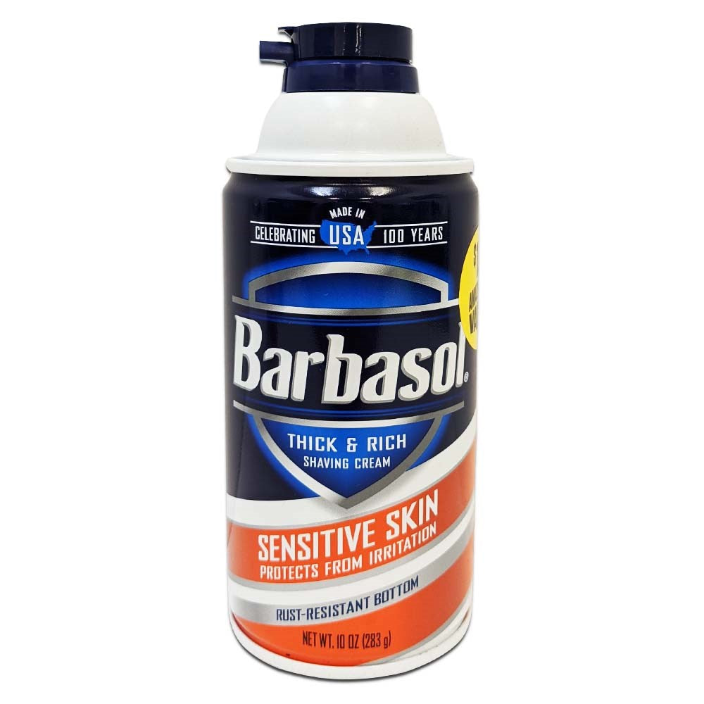 Barbasol Sensitive Skin Shaving Cream 10oz/283g
