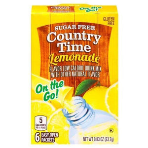 Country Time On The Go Lemonade 6pk STG 0.83oz/23.7g