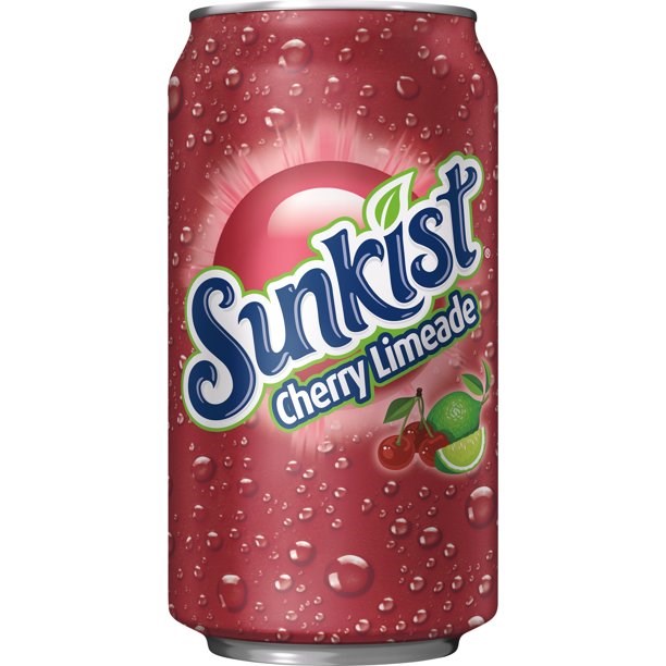 Sunkist Cherry Limeade Can 12oz