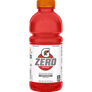 Gatorade Zero Fruit Punch 20floz/591ml