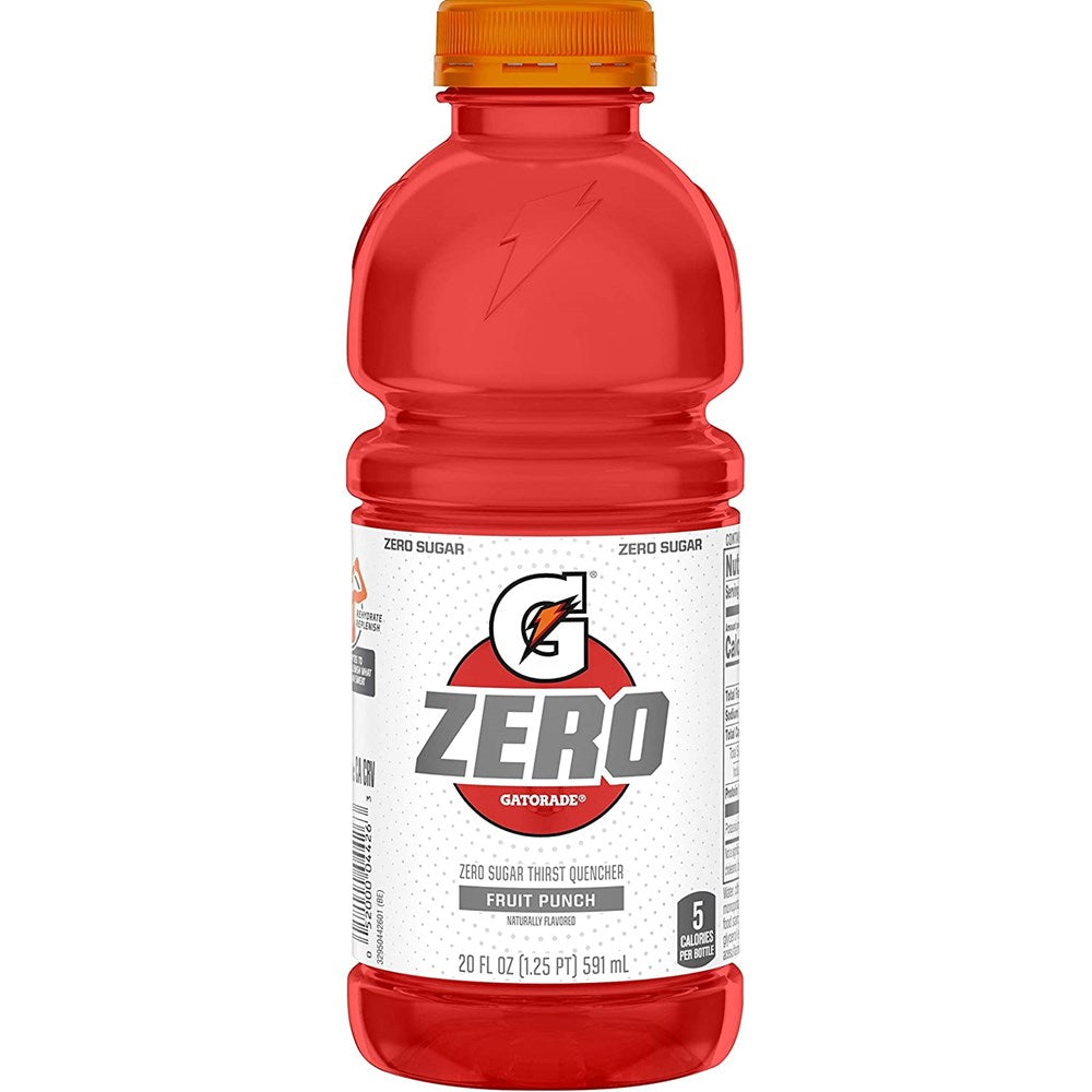 Gatorade Zero Fruit Punch 20floz/591ml