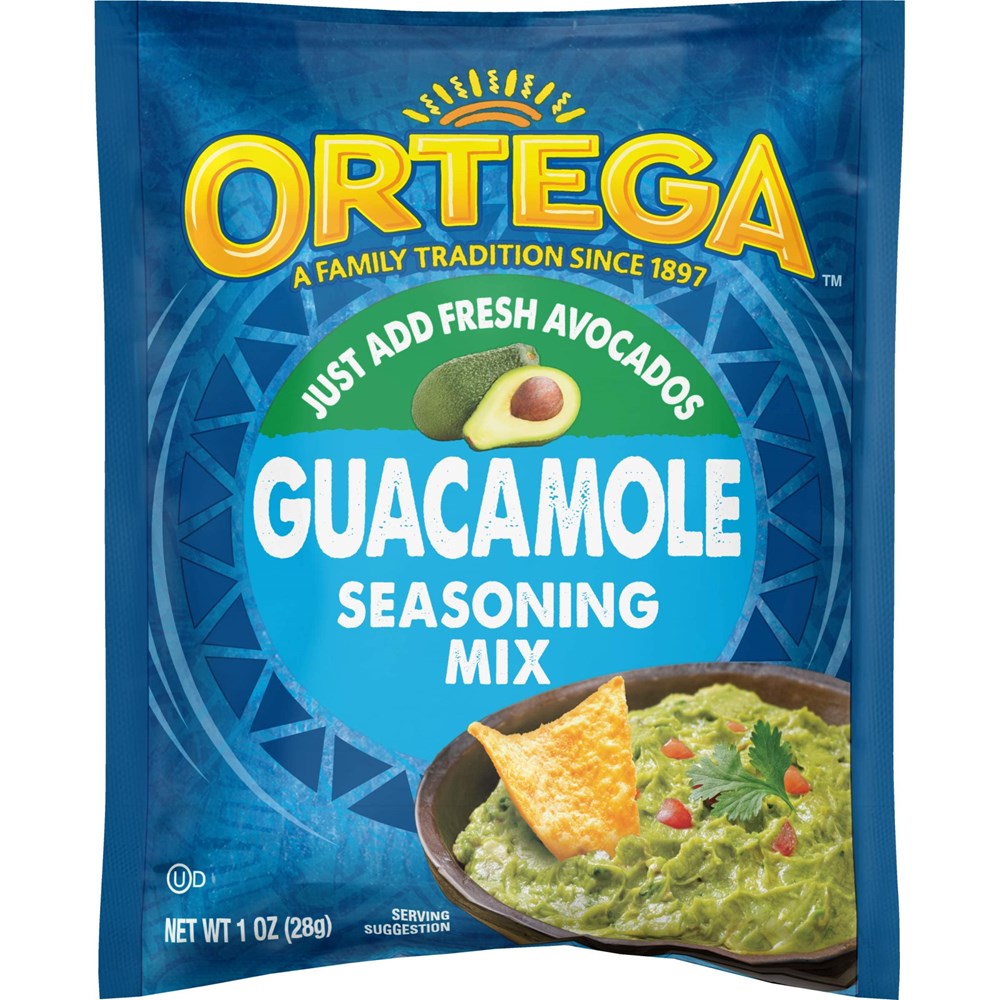 Ortega Guacamole Seasoning Mix 1oz/28g Best By