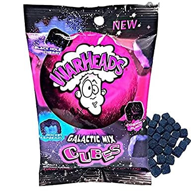 Warheads Cubes Galactic Mix 4.5oz/127g