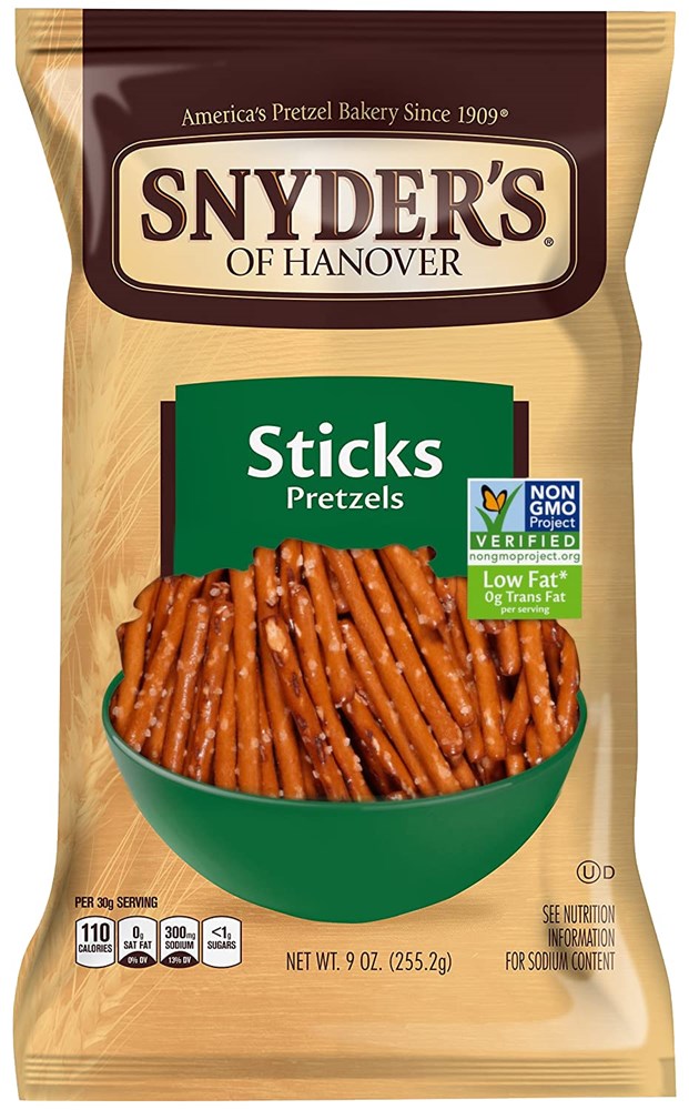 Snyders Sticks Pretzels 9oz/255g