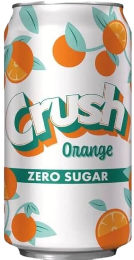 Crush Orange Zero can 12floz/355ml