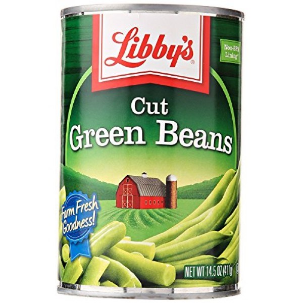 Libbys Green Beans Cut 14.5oz/411g  (Best By Dec 2024)