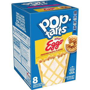 Pop Tarts - 8pk Eggo Frosted Maple Flavor 14.1oz/400g