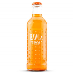 BAWLS Guarana Orange Soda Bottle 10oz/295ml