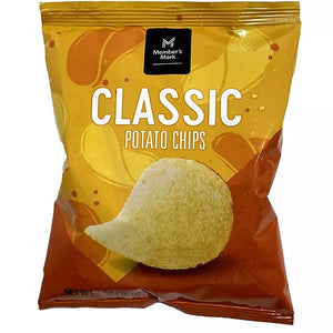 Members Mark Potato Chips Classic 1oz/28g