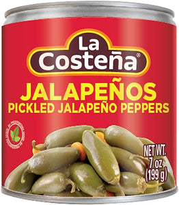 La Costena Pickled Jalapenos Whole 7oz/199g