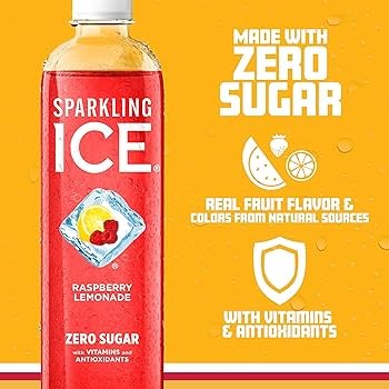 Sparkling Ice Raspberry Lemonade 17floz/502.8ml