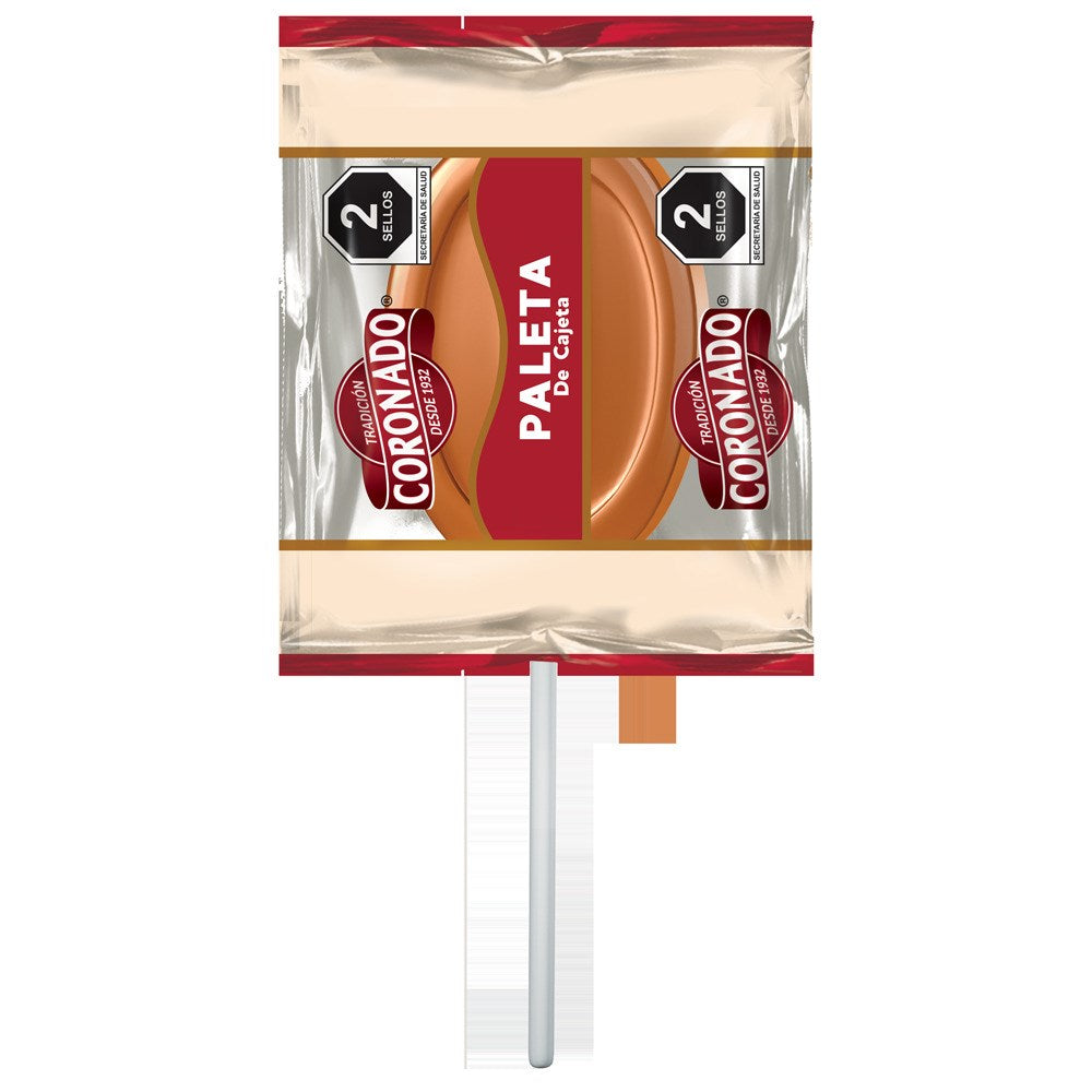 Coronado Paleta de Cajeta Lollipop 12g